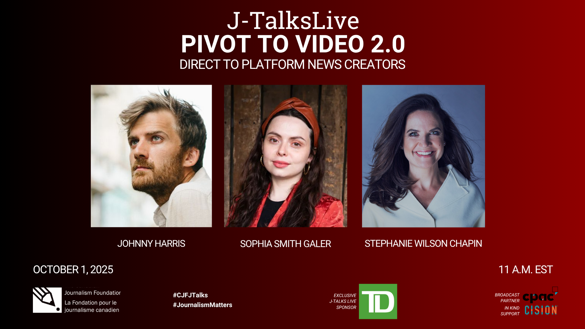 J-Talks Live Pivot to Video 2.0