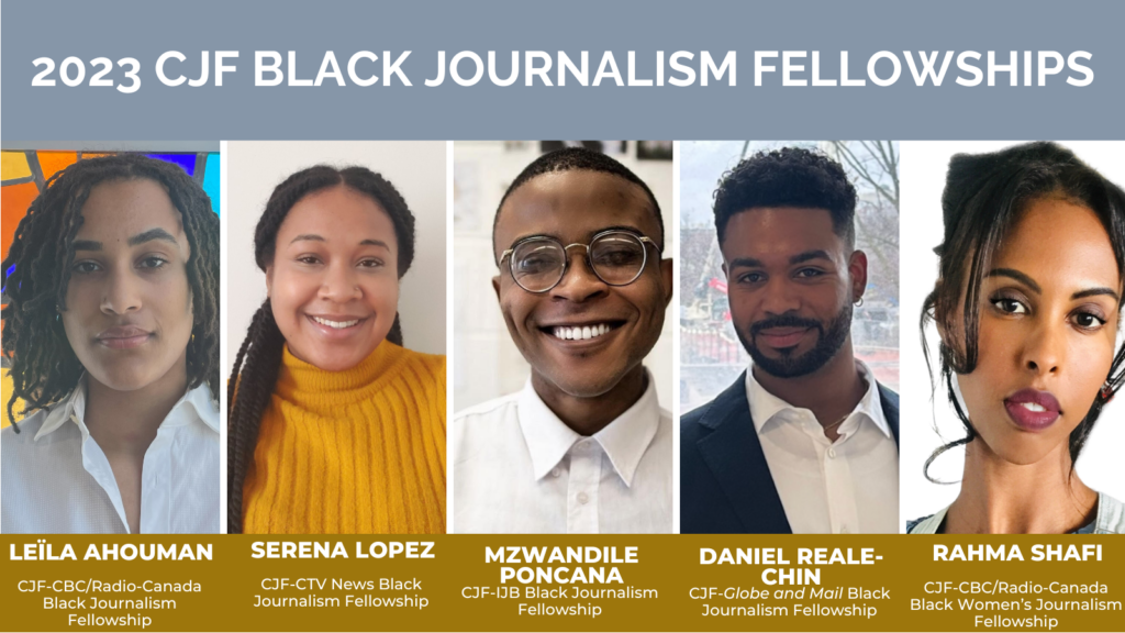 CJF Black Journalism Fellowship Program – Canadian Journalism Foundation