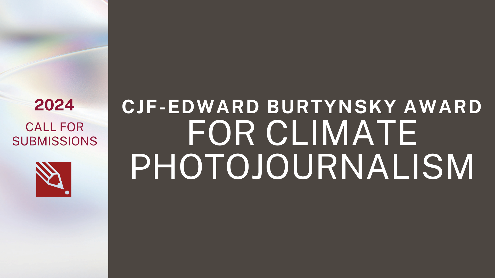 CJF-Edward Burtynsky Award for Climate Photojournalism