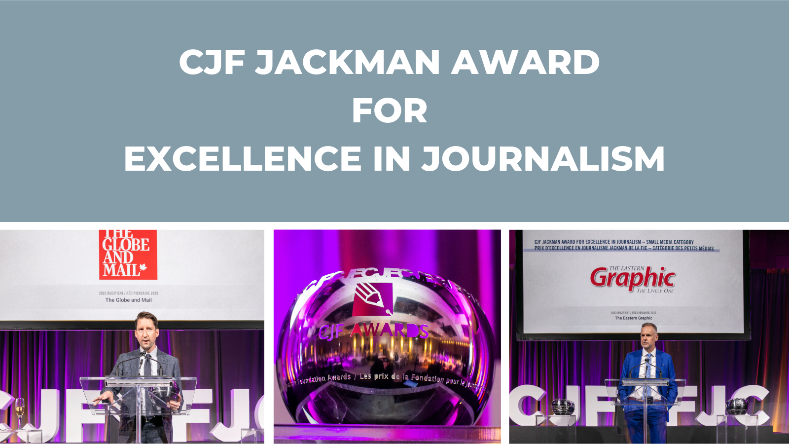 CJF Jackman Award For Excellence In Journalism – Canadian Journalism ...