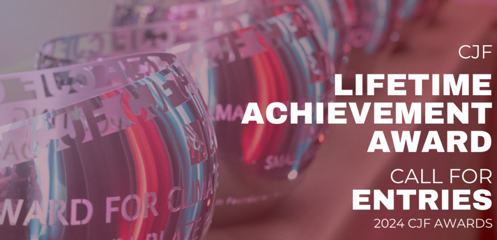 Lifetime Achievement Award Canadian Journalism Foundation