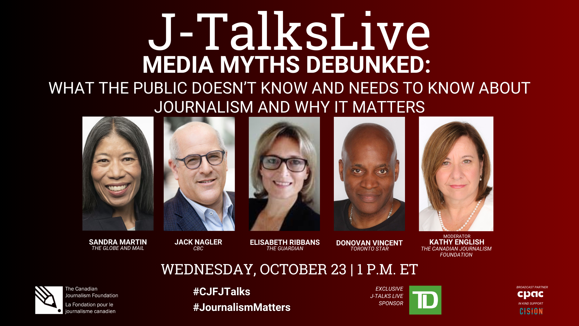 J-Talks Live: Media Myths Debunked. Oct. 23 2024