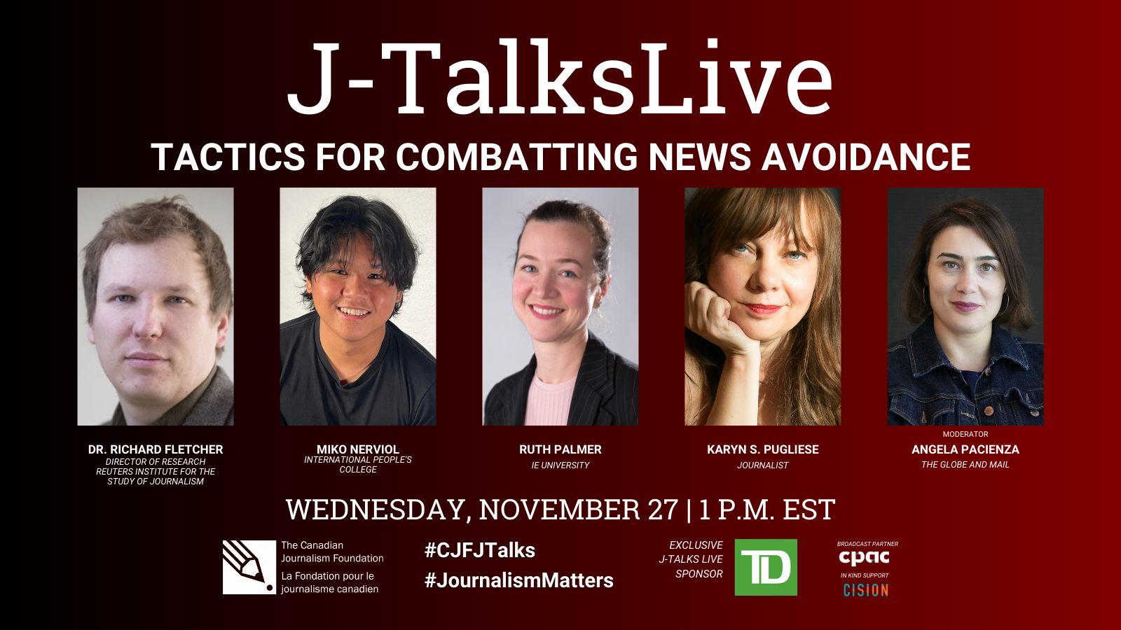 J-Talks Love: Tactics for Combatting News Avoidance.