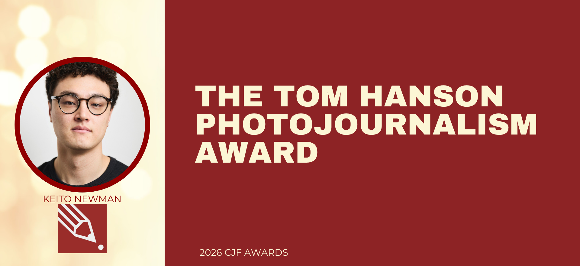 The Tom Hanson Photojournalism Award 2026 - Keito Newman